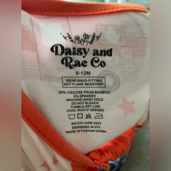 Daisy & Rae Co Bamboo Glamping Zippy - Picture 3 of 3